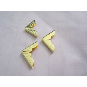 China Gold Plated Metal accessory Metal Corners on sale