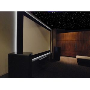 China PMMA Body Twinkle Fiber Optic Lights Acoustical black / navy blue / UV for home theaters on sale