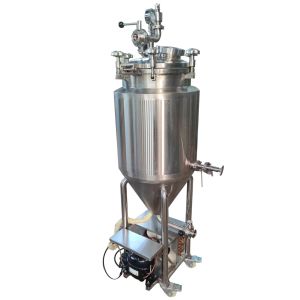 30L SUS 304 Automatic Conical Fermenter Chiller Included for Home Brewing Wine