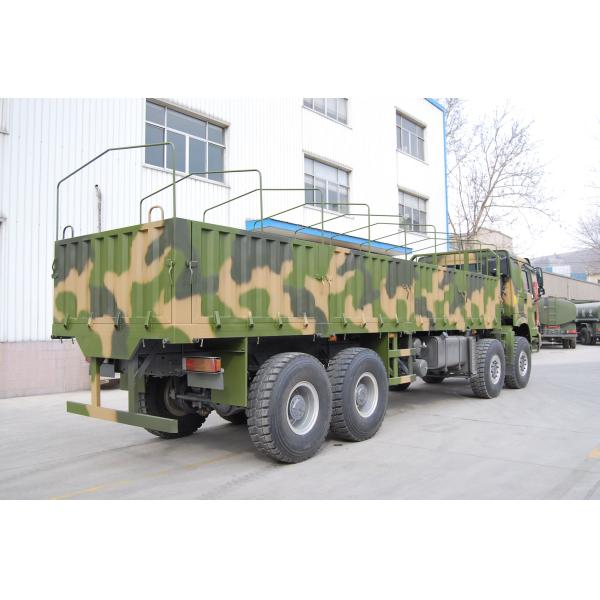 3800mm Wheelbase 8×4 Heavy Cargo Truck 102km/H Max Speed ISO Certificated