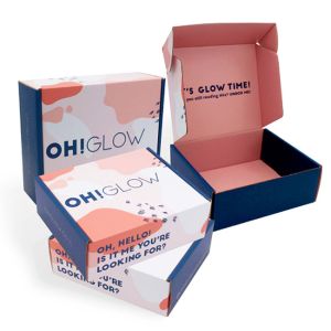 Quality Custom mailing postal packaging Boxes Corrugated Subscription Mailer Box For Shipping for sale