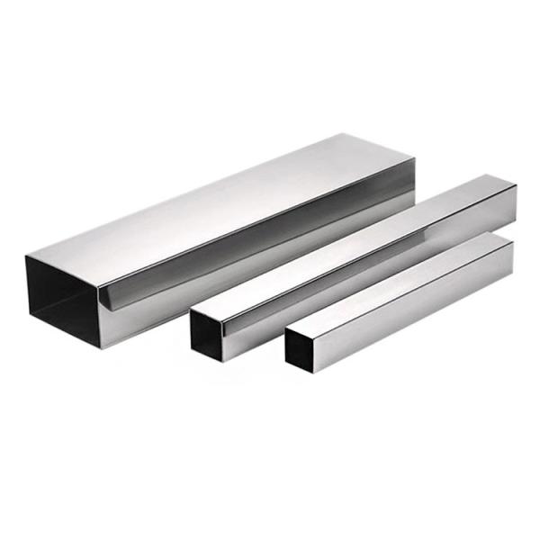Buy Decorative 316 100mm Stainless Steel Pipe And Tubes Rectangular at wholesale prices