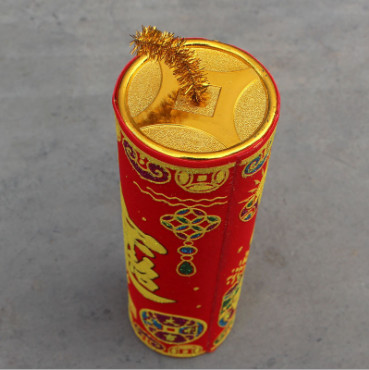 Spring Festival decoration firecracker firecracker window decoration piece for the New Year's New Year indoor decoration