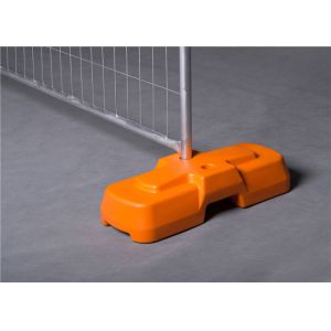 Heavy Duty Galvanized Temporary Fence Flat Surface For Construction Site