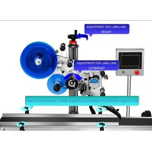 One Side Labelling Machine Detergent Automatic Box Packing Machine Self Adhesive