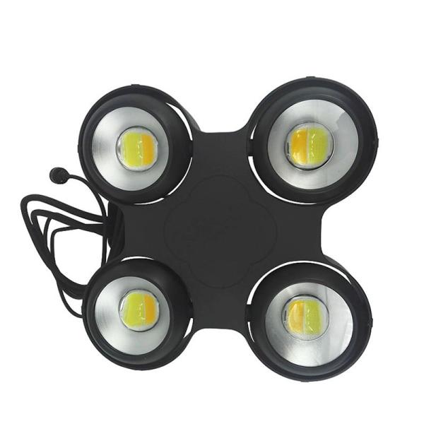 Three years warranty 400W IP65 Rated 4X100W COB White Waterproof LED Blinder Light