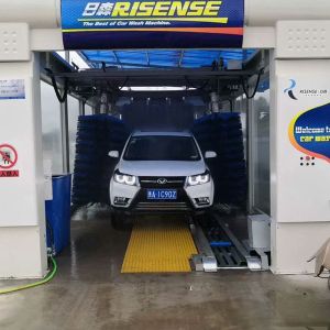 19800x3800x3440mm Tunnel Car Washing Machine for Automatic Brush Cleaning System