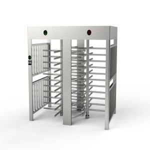 Security Rotate Full Height Barrier Turnstile Gate 316 Stainless Steel