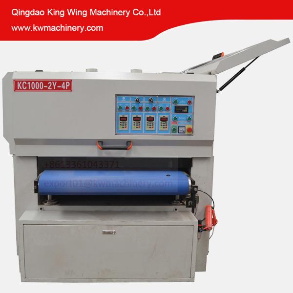 KC4R-S edge sanding machine for wooden door edge brush sander