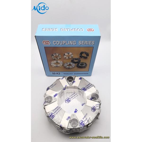 Genuine Taiwan YCC 50-K2 Extraordinary Performance Centaflex Rubber Coupling Suitable For Excavator