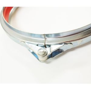 Polished 150mm Hvac Systems Quick Release V Band Clamp