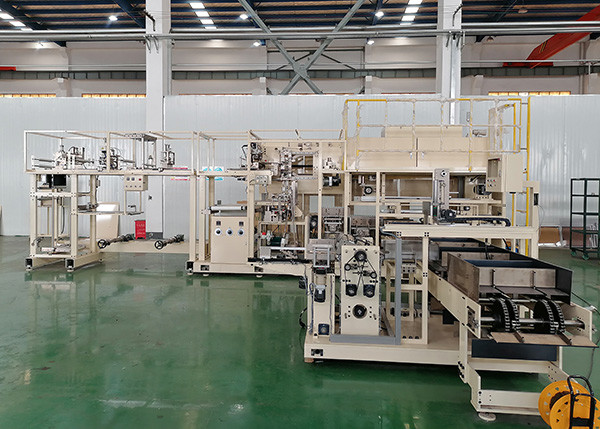 Automatic Diaper Packaging Machine / Horizontal Wrapping Machine ISO Certified
