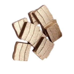 Style M Shape Diamond Segment for Granite Stone Block Cutting Exported Worldwide