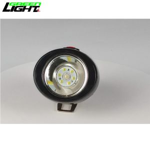 Lightweight Cordless Mining Cap Lamp For Miners IP67 4000LUX 3.7V 0.65W 2.8Ah