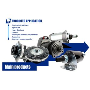 EexcavaStart 8600564 61002316 Cummins Engine Alternator 55SI 24V 275A MTU Motor