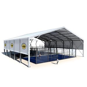 Quality ​Smart-Controlled Tennis Shade Tent with Custom Design for sale