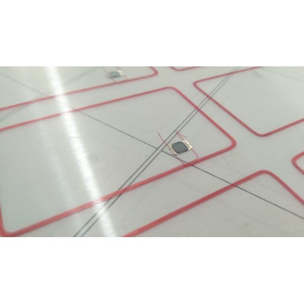 PVC RFID Smart Card Inlay / Prelam Sheets For RFID Cards Production A4 IC Fudad F08 Chip