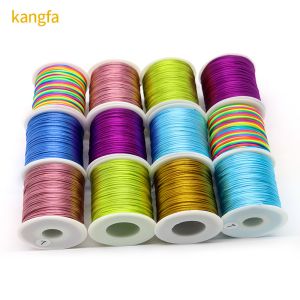 Satin Silk Trim Cord Chinese Knotting Thread for Jewelry Making and Hair
