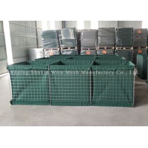 Buy Military Sand Filled Heavy Galvanized Defensive Barrier 50x50mm at wholesale prices
