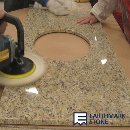 Buy New Venetian Gold Granite Vanity Top at wholesale prices