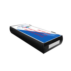 Android / IOS Taxi Top LED Screen Double Sided Frosted Taxi Top LED Sign