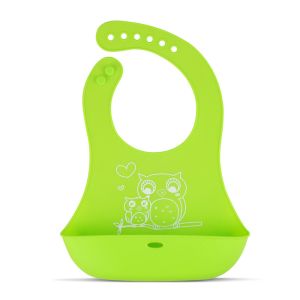 Silicone Baby Bibs BPA Free Flexible For Little Children