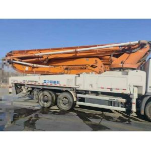 2015 Zoomlion Used 49Meter Concrete pump truck with Benz Chassis