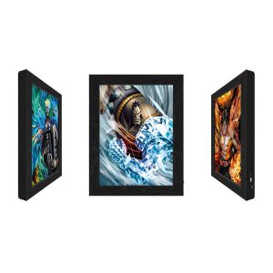 Lenticular Flip Change Anime 3D Poster Frame LED Light Box