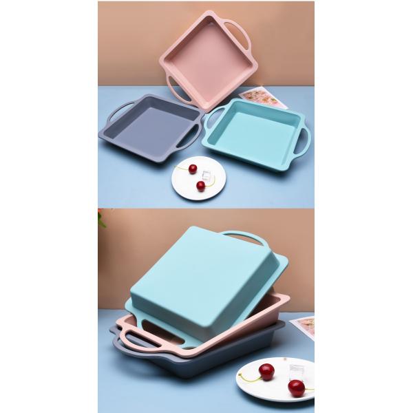 Tasteless Rectangular Silicone Bread Pan 23x20cm