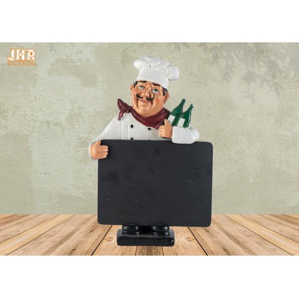 Buy Small Polyresin Statue Figurine With Chalkboard Blackboard at wholesale prices