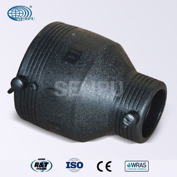 Buy Electrofusion Reducer Fittings HDPE Eccentric Reducer SDR11 PN16 at wholesale prices