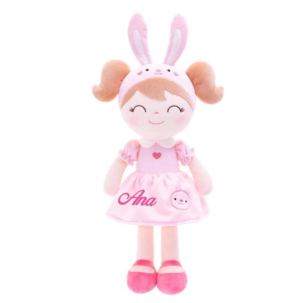 Buy Lovely Girl Dressing Anime Plush Toys PP Cotton Filler 25cm For Gifts at wholesale prices