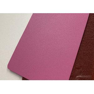 Epoxy Polyester Thermoset Pink Sandy Powder Coating , Texture Powder Coating