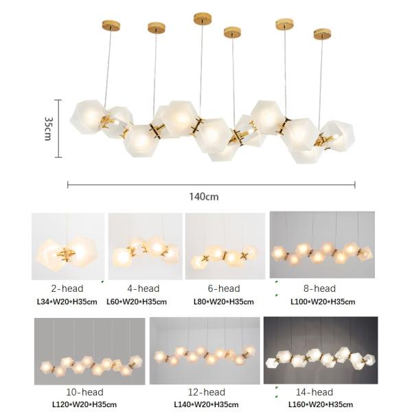 dimensions.jpg Modern Magic Bean Pendant Lights 2-head 4-head 6-head 8-head 10-head 12-head 14-head