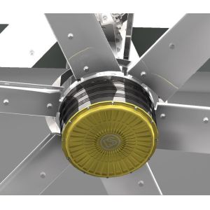 Ventilation Warehouse Aluminum Blade Ceiling Fan
