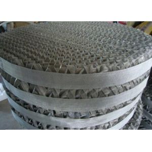 Monel Titanium Nickel Wire Mesh Demister Outstanding Chemical Stability