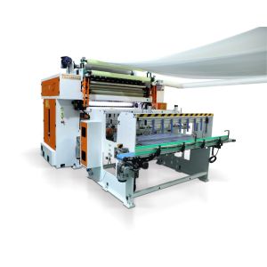 V Fold Facial Tissue Folding Machine With Auto Transfer Unit