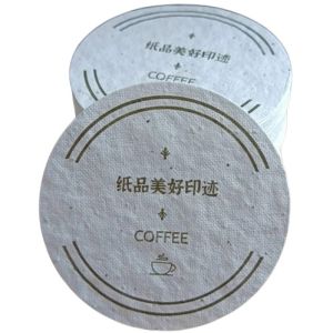 Handmade Recycled Embedded Seed Paper Eco Friendly Wood Free