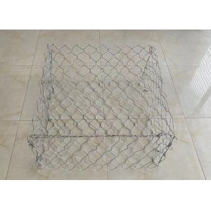 80x100mm 3mm wire galvanized hexagonal gabion basket