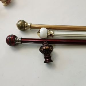 Silver Single 28mm European Galvanized Pipe Curtain Rod