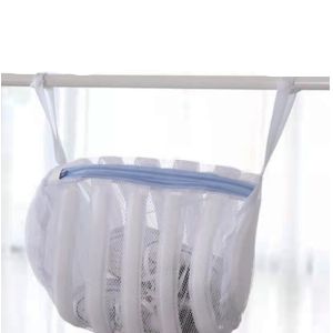 Multifunctional Mesh Laundry Bag , Shoe Washing Bag 37cm×23cm