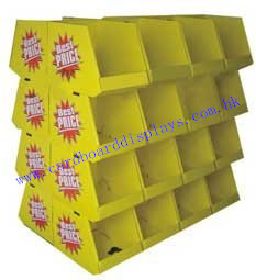 Quality Custom pallet display with UV lamination factory for sale