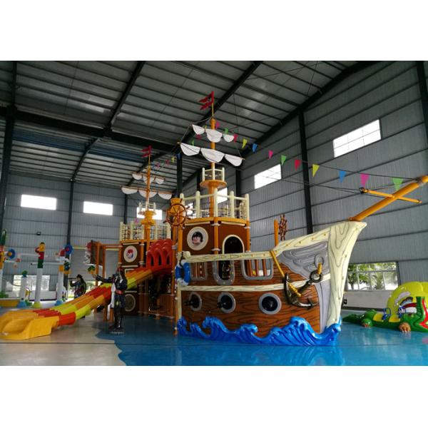 Pirate Series Water Theme Park Equipment With 12 Months Warranty
