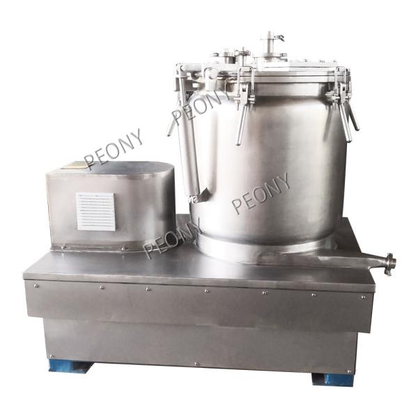 SS304 Vertical Basket Centrifuge Explosion Proof CBD Washing Oil Extraction