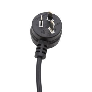 NEMA Male IEC Female Australian Electrical Power Cable With Three Pin Plug