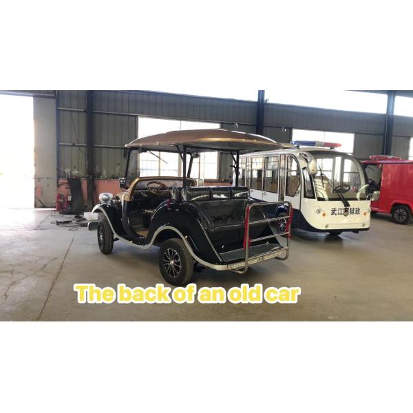 5 Seats 5Kw Electric Mini Classic Vintage Car Golf Cart Street Legal Antique Luxury For Adults