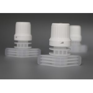 Anti Theft Plastic Spout Caps Inner Diameter 9.6mm / Baby Food Pouch Caps