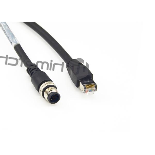 Buy Cat 5 Cat6 Industrial Ethernet Cable Oil Resistance PUR Jacket CX-IE-MSXX-RJ45-0300K at wholesale prices