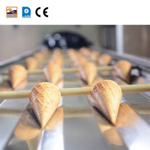 Accessories For Ice Cream Cone Marshalling Cooling Conveyor With CE