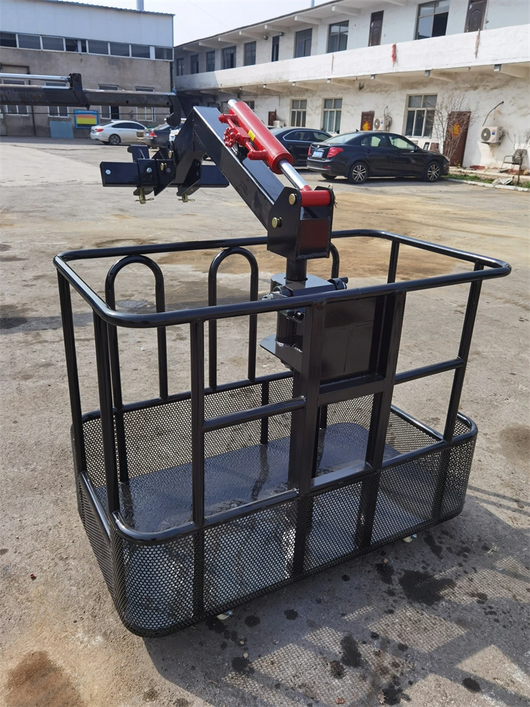 High Quality Mobile Electric Mini Knuckle Boom Spider Crane Basket 5ton Price